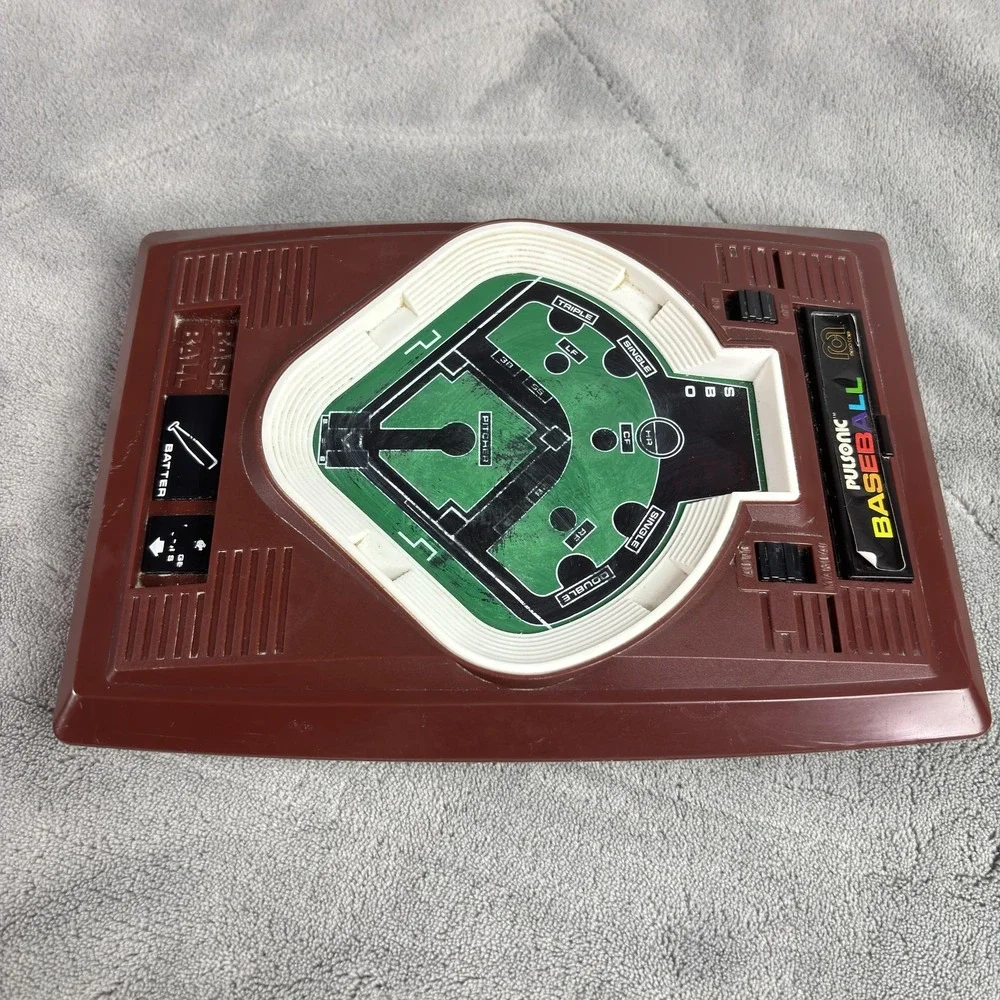 Baseball Pulsonic Electronic Handheld Game Japan 80s tested and working